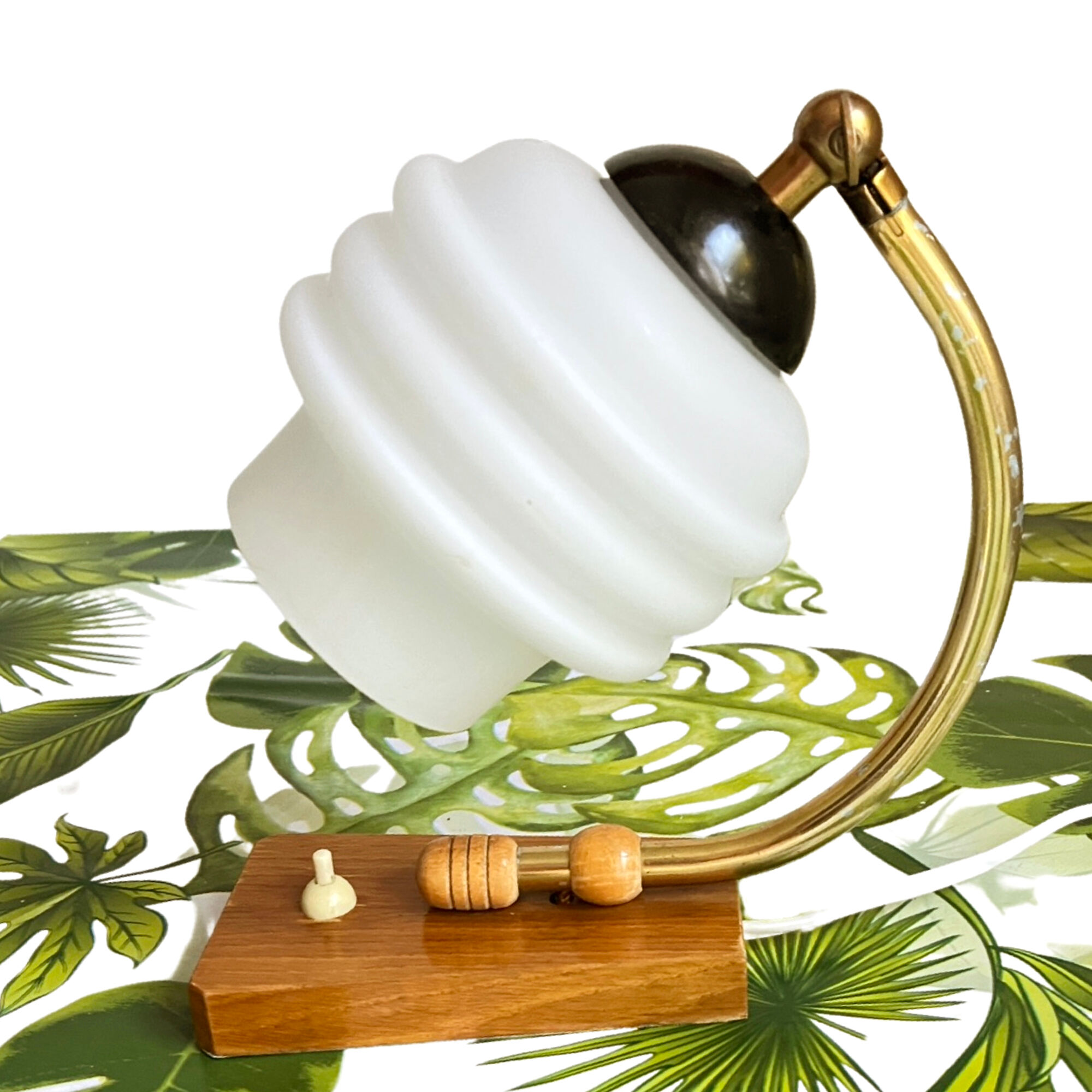 Art deco bedside lamp, Germany, 1950s