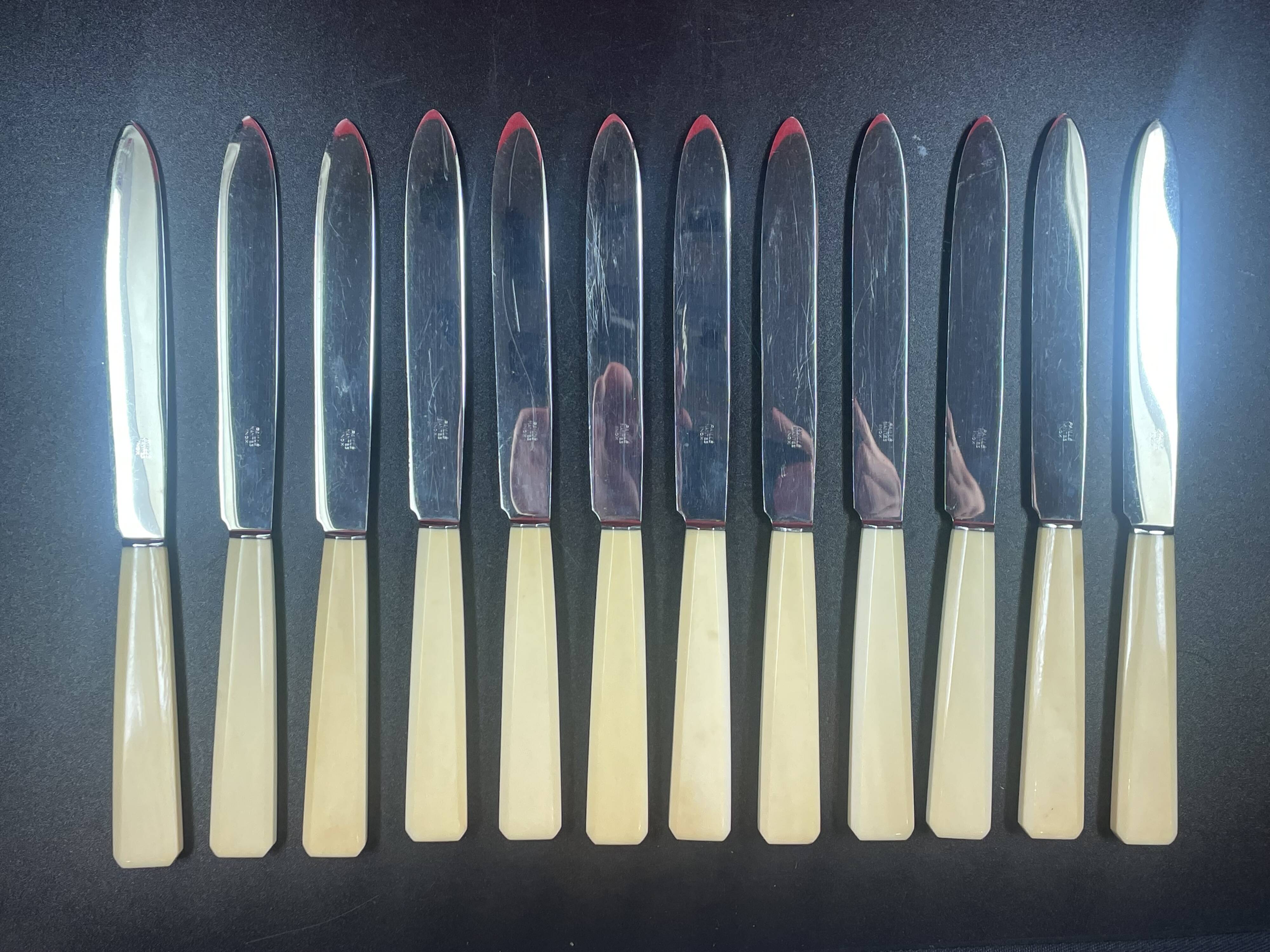 SERIES 12 Table KNIVES, TABLEWARE mid-20th century