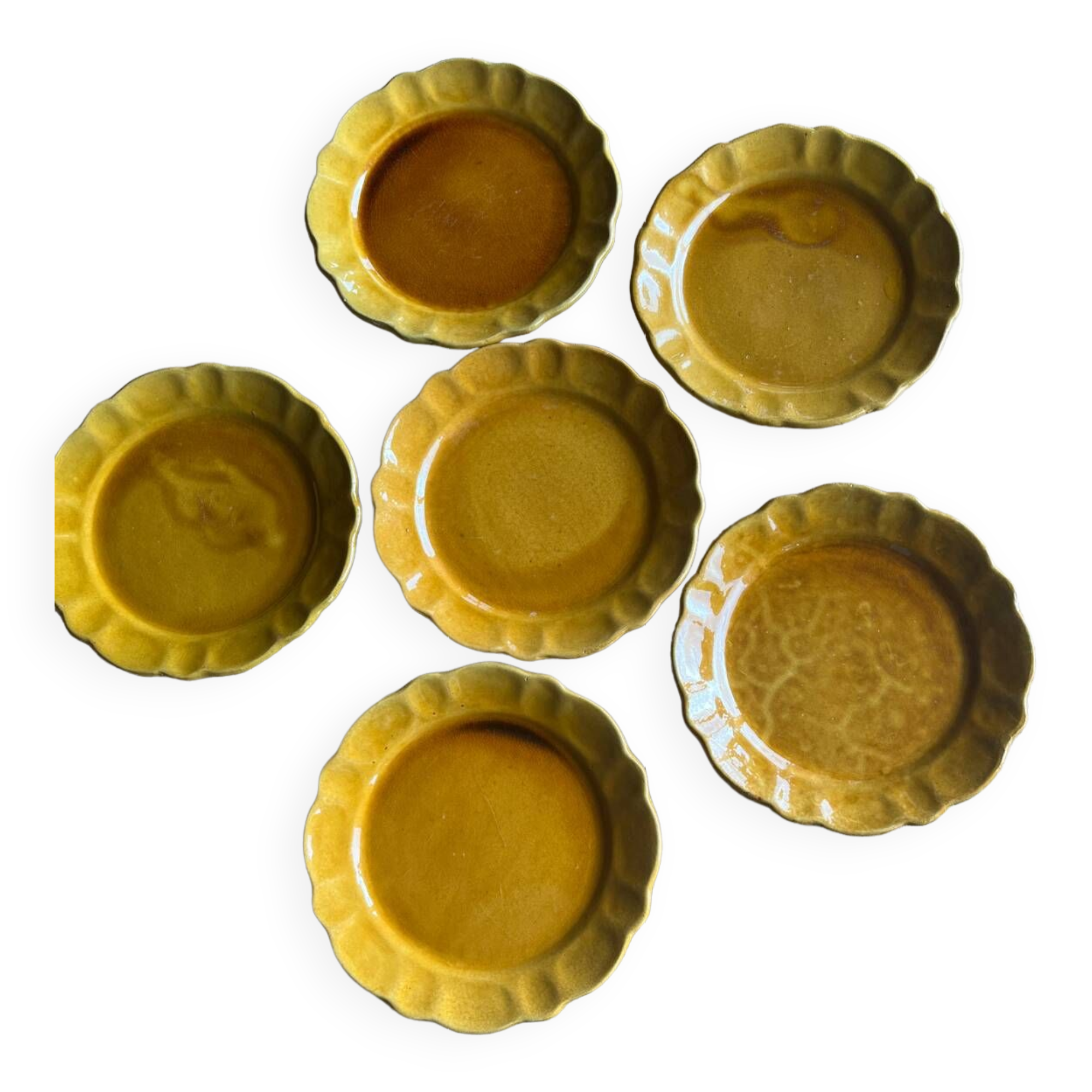 Set of 6 Aegitna Vallauris dinner plates