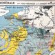 Old school map Hatier Brunhes 32, 1940 - Mineral France