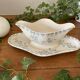 Antique earthenware sauceboat from Grigny (Rhône)