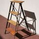 Vintage workshop stepladder