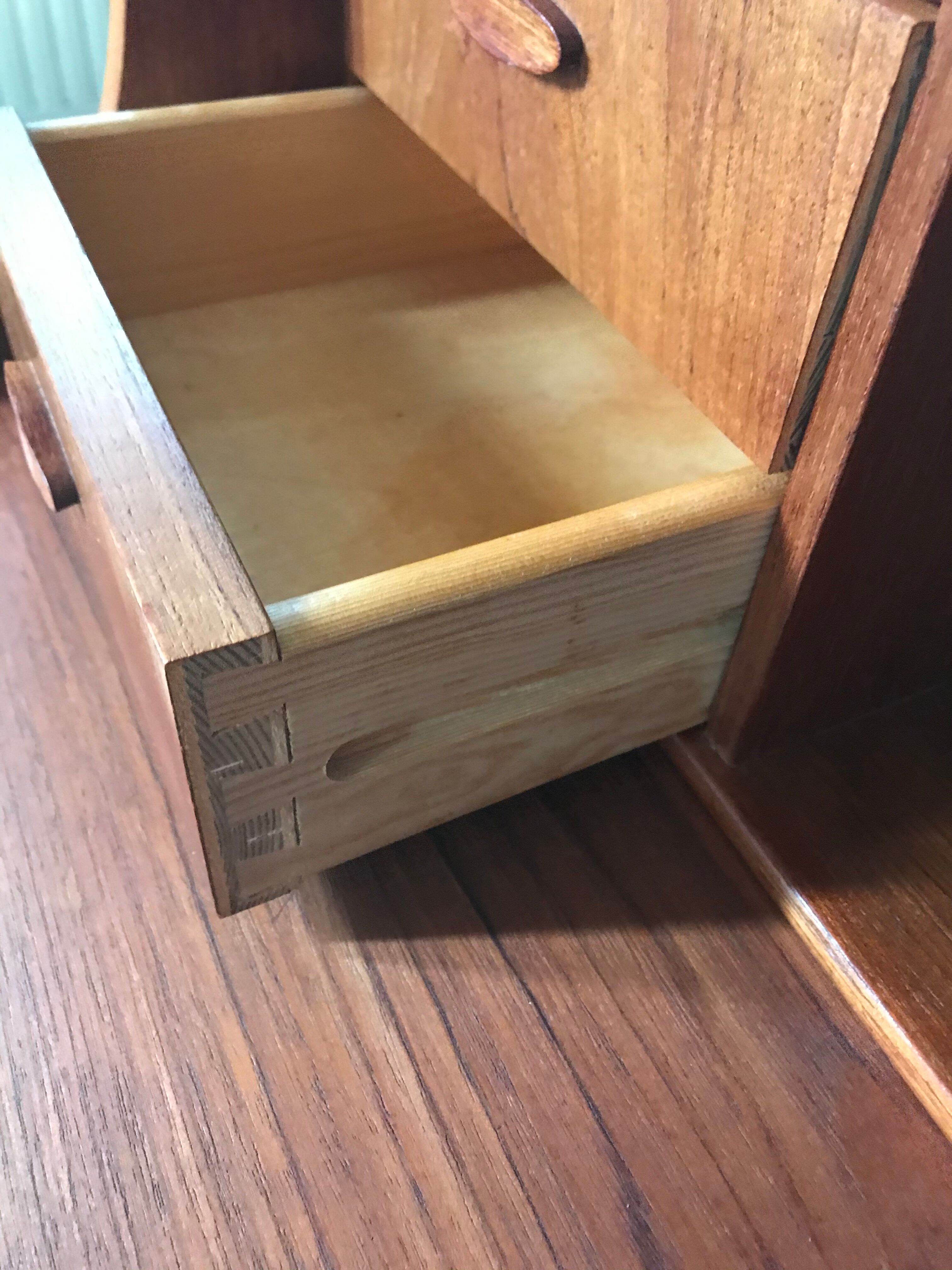 Mid-century danish teak secretaire from Storgaard Nielsens Møbelfabrik, 1960s