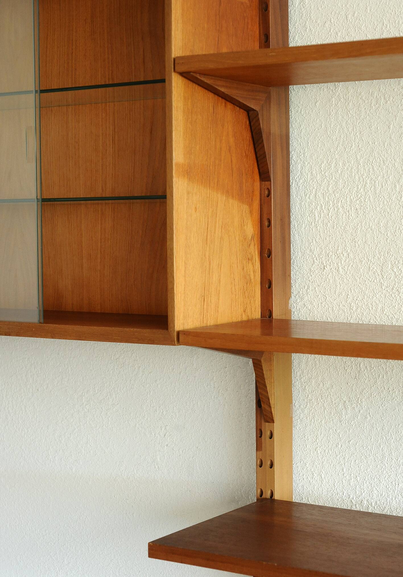 Scandinavian wall system in teak 1960