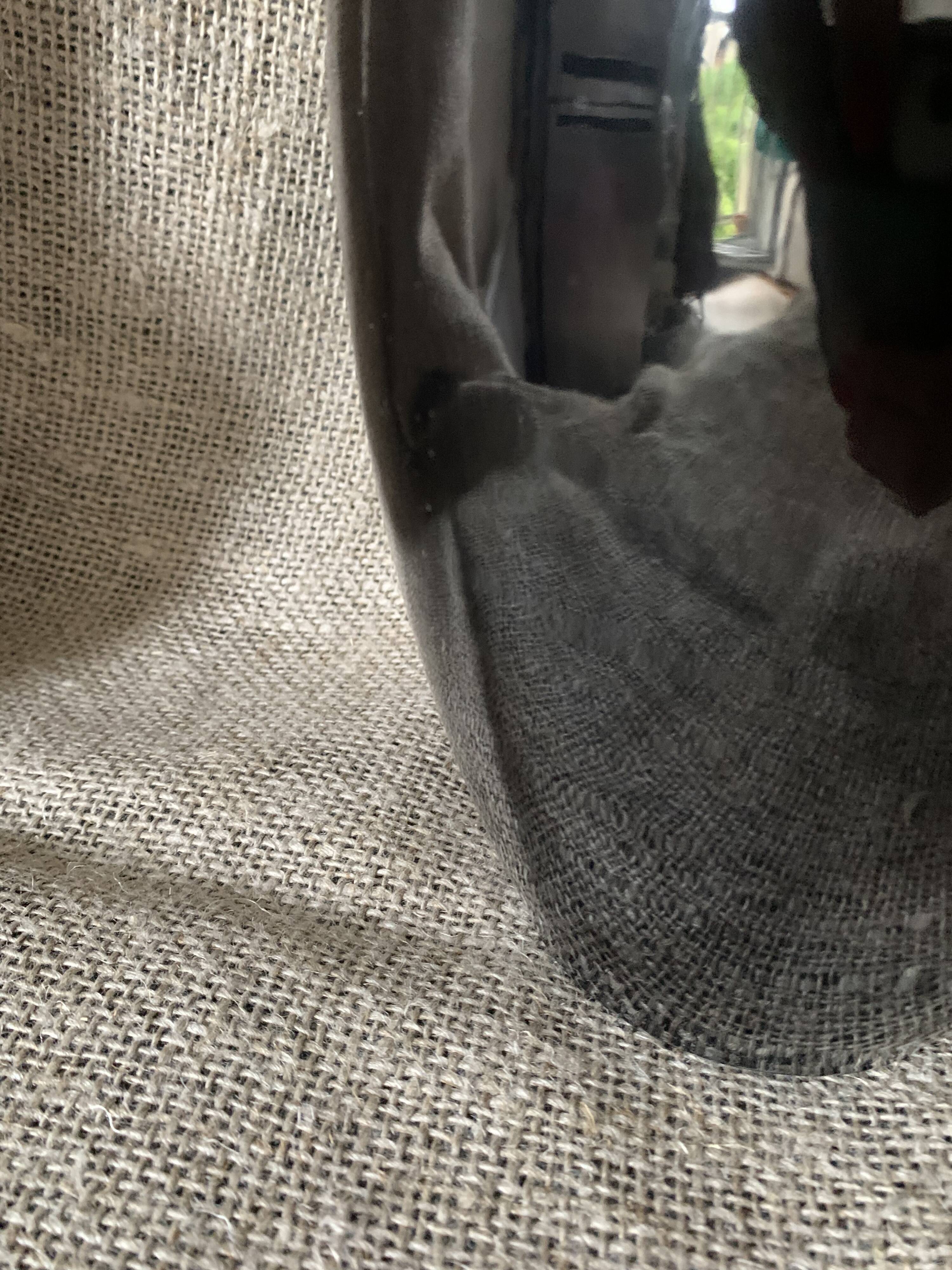 Vase Art Deco black sign Valy