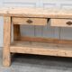 Old pine workbench completely stripped, 1940