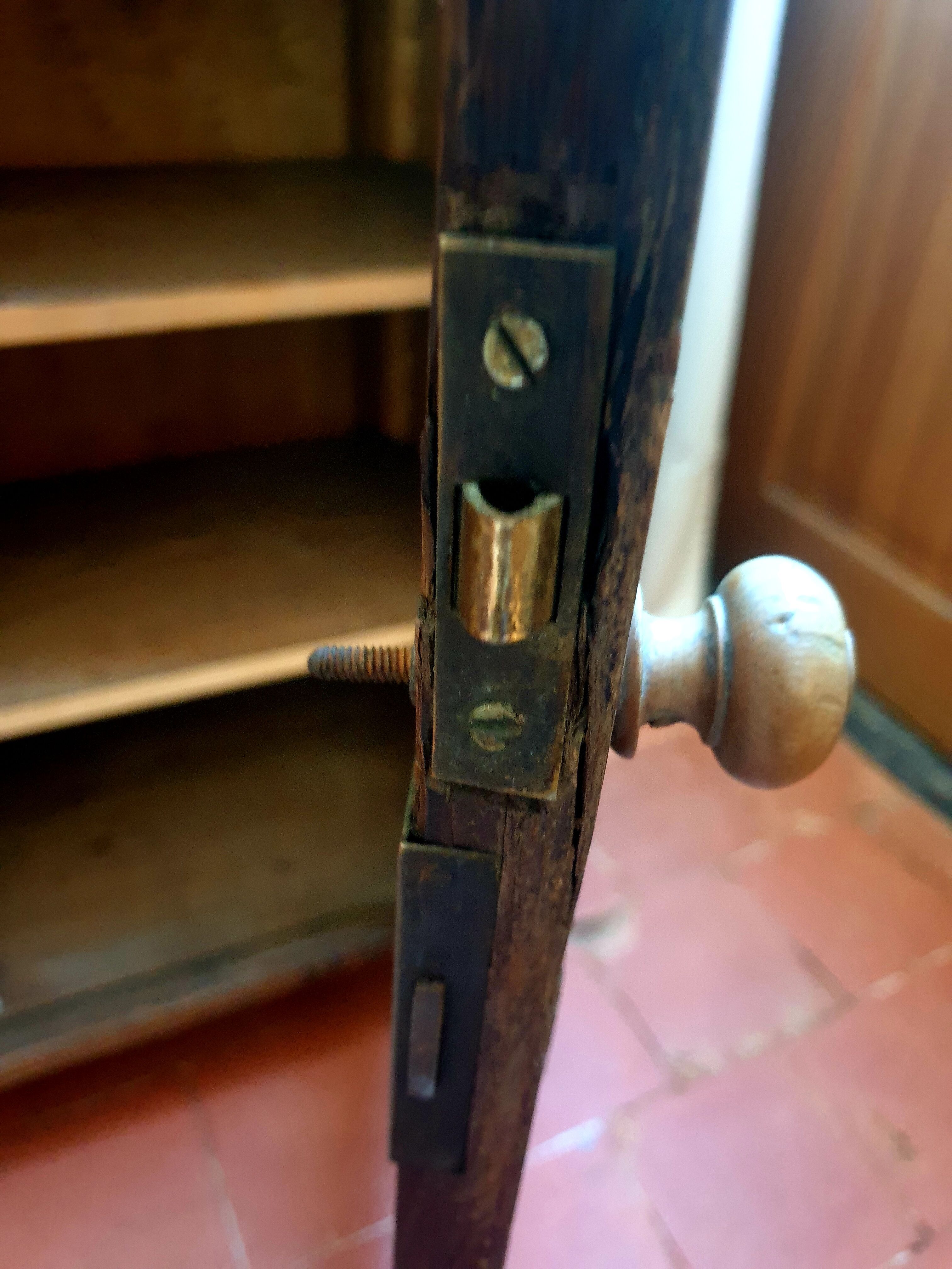 Glazed wood furniture