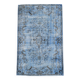 5x8 Shades Of Blue Soft Pastel Vintage Rug, 155x252Cm SK 4004