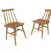 Set de 2 chaises scandinave "Fanett" par Ilmari Tapiovaara, Suède, 1960