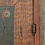 Painted Folk Art Bridal Cabinet 1830