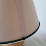 Reconstituted stone bedside lamp