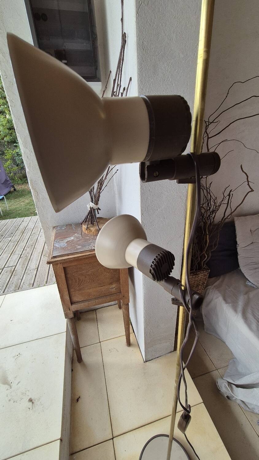 1960s spotlight floor lamp