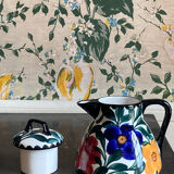 Flower pattern teapot