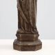 19th Century Belgian Madonna and Child Statue on Octagonal Base, Belgium