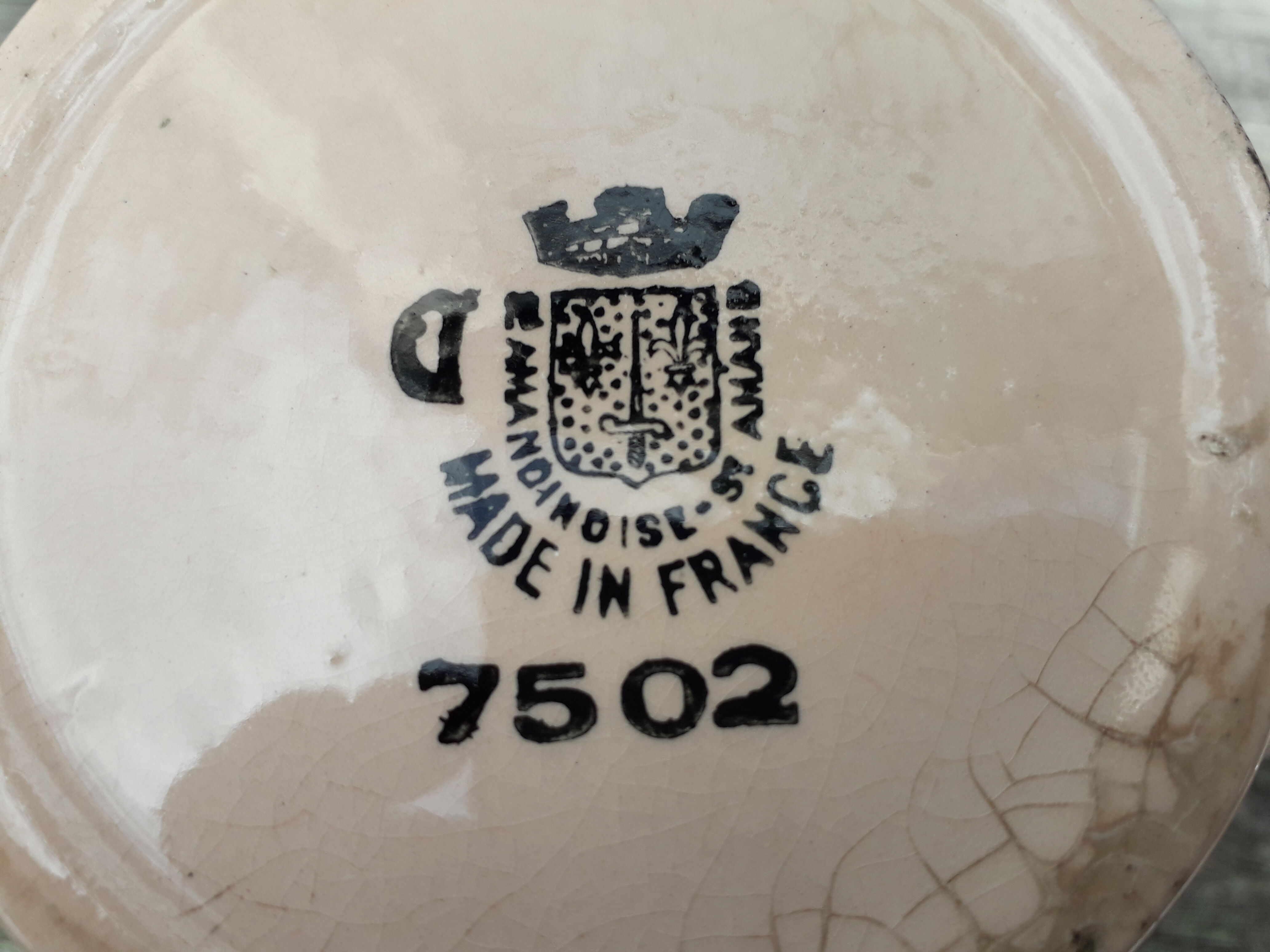 Coffee service in holy earthenware amand