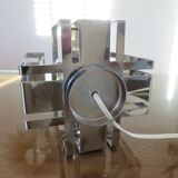 Chrome metal table lamp 70s