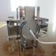 Chrome metal table lamp 70s