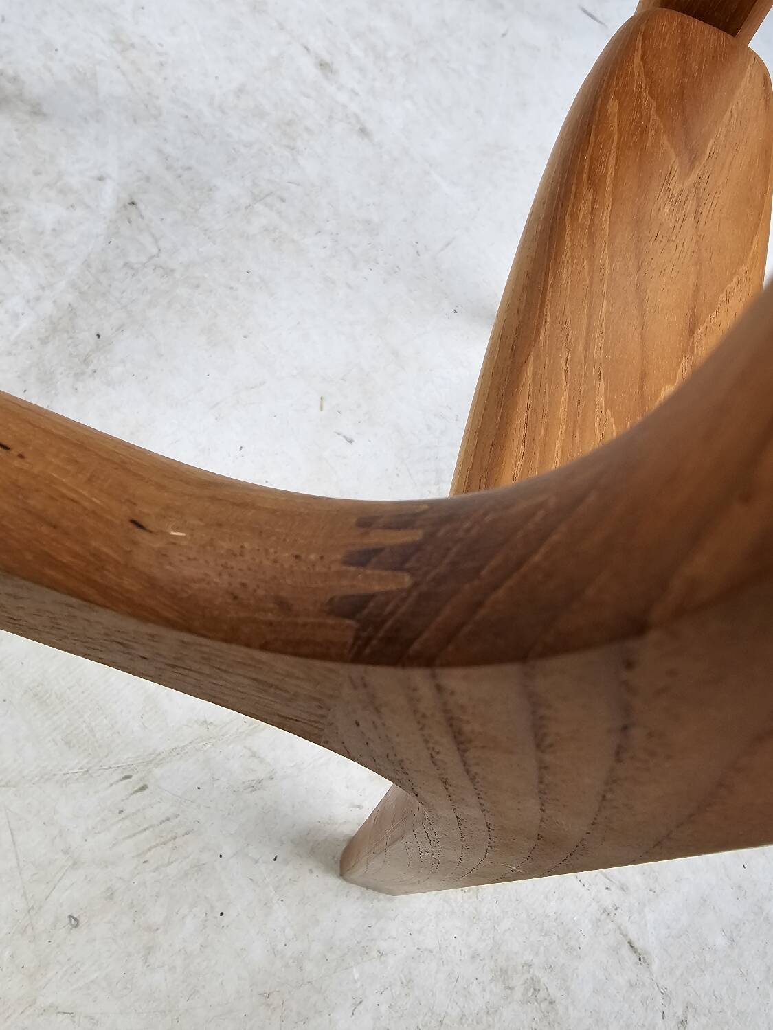 Set of 3 teak barstools from Erik Buch Danish Design