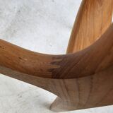 Lot de 3 tabourets de bar en teck d'Erik Buch Danish Design