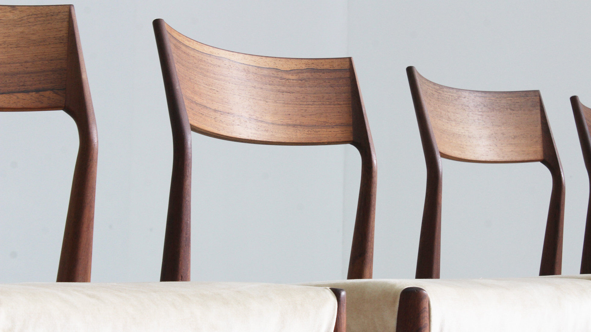 Chaises de salle à manger vintage des années 60 par Fristho, ensemble de 4