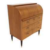 Secrétaire scandinave en teck Suède 1950