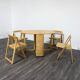 Set Tavolo E Sedie Richiudibile Design Scandinavo Anni 80 Modernariato
