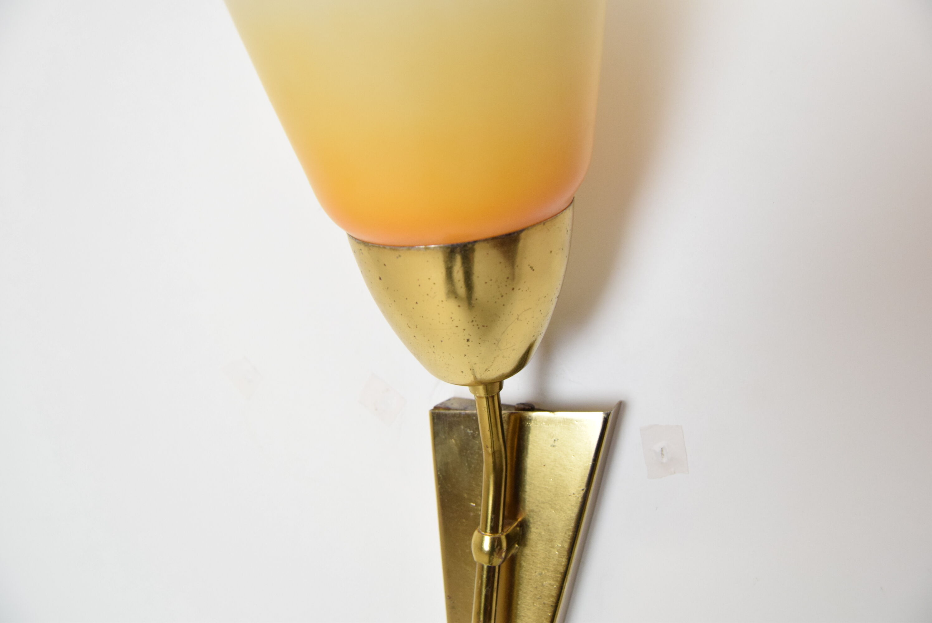 Mid-century wall lamp Kamenicky Senov, 1960