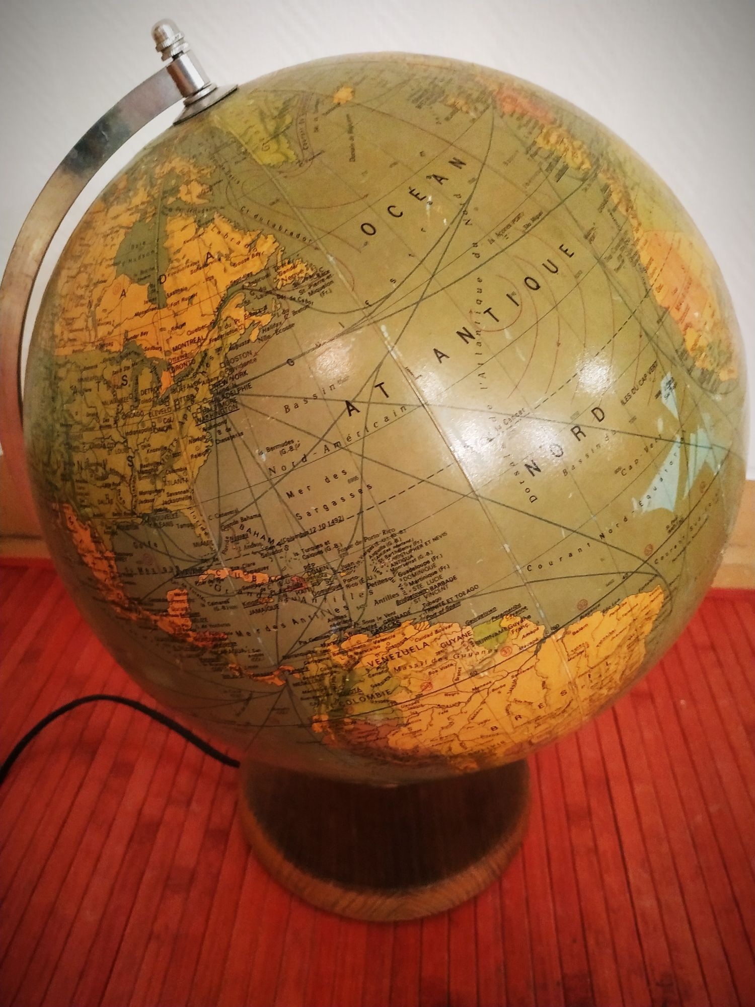 Luminous globe Räth 80's