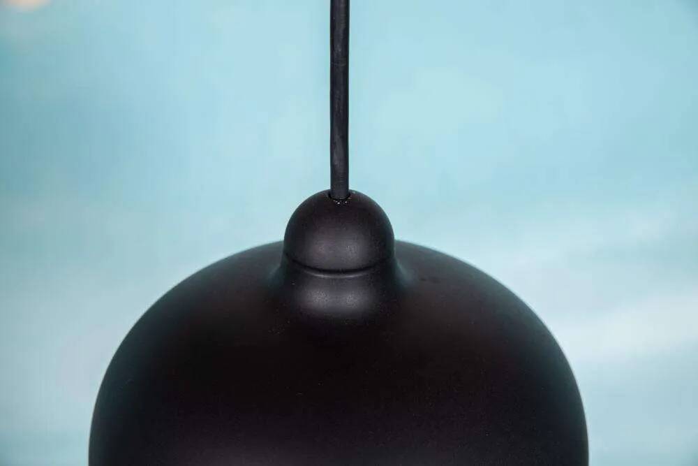 Minimalist glass pendant light Peil & Putzler from the space age