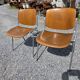 Paire de chaises "DSC 106" par Giancarlo Piretti pour Castelli, 1960