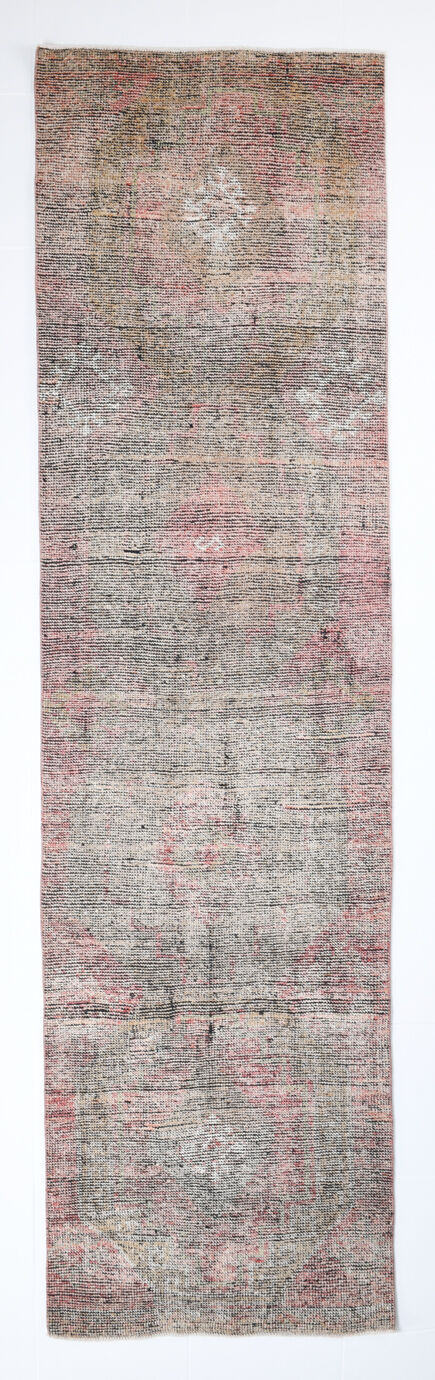 Neutral runner rug, 334x91cm