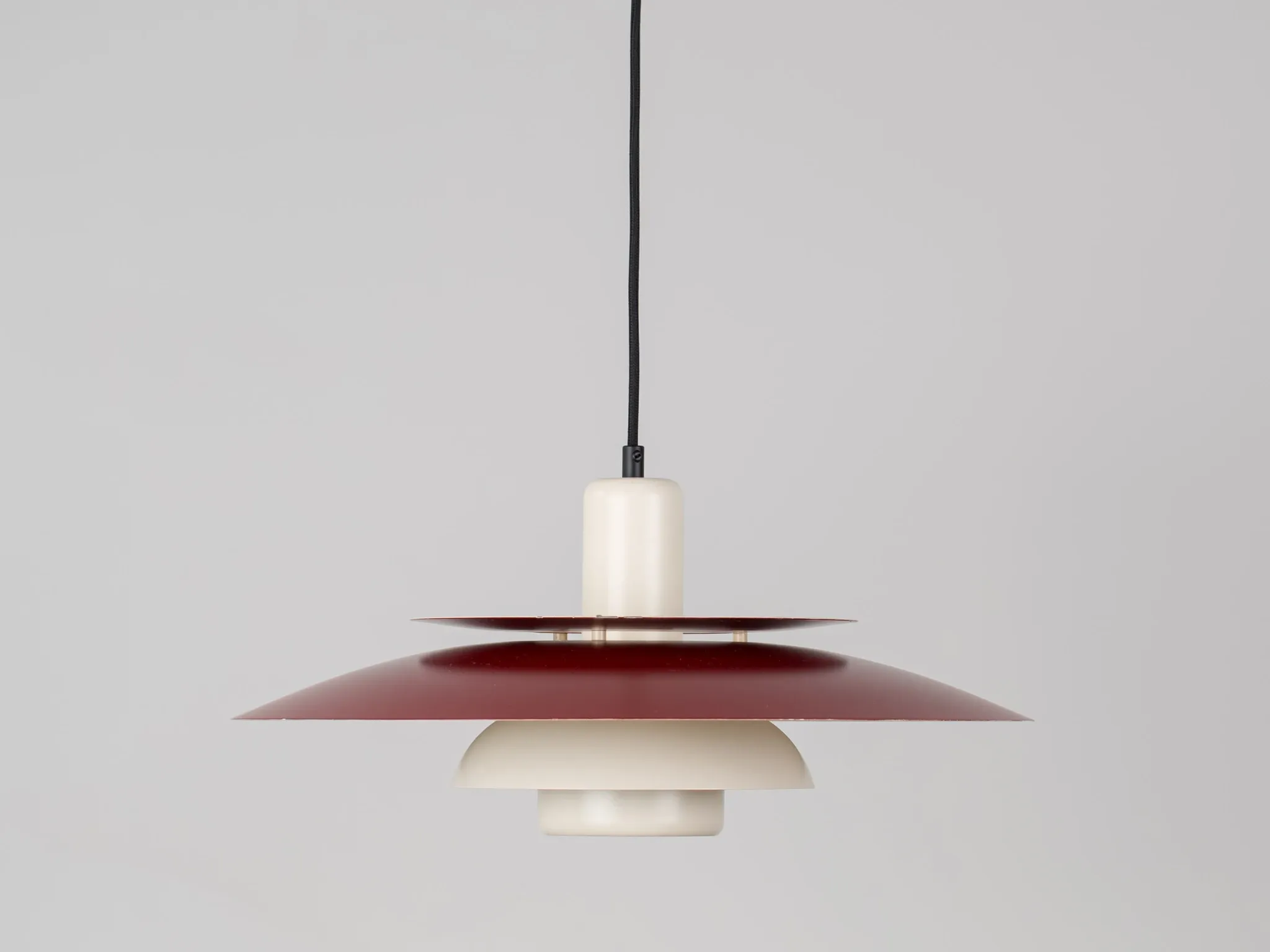 Danish vintage Lyskaer pendant lamp by Bent Nordsted, 1980s