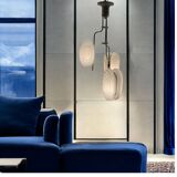 Lustre architectural en verre de Murano