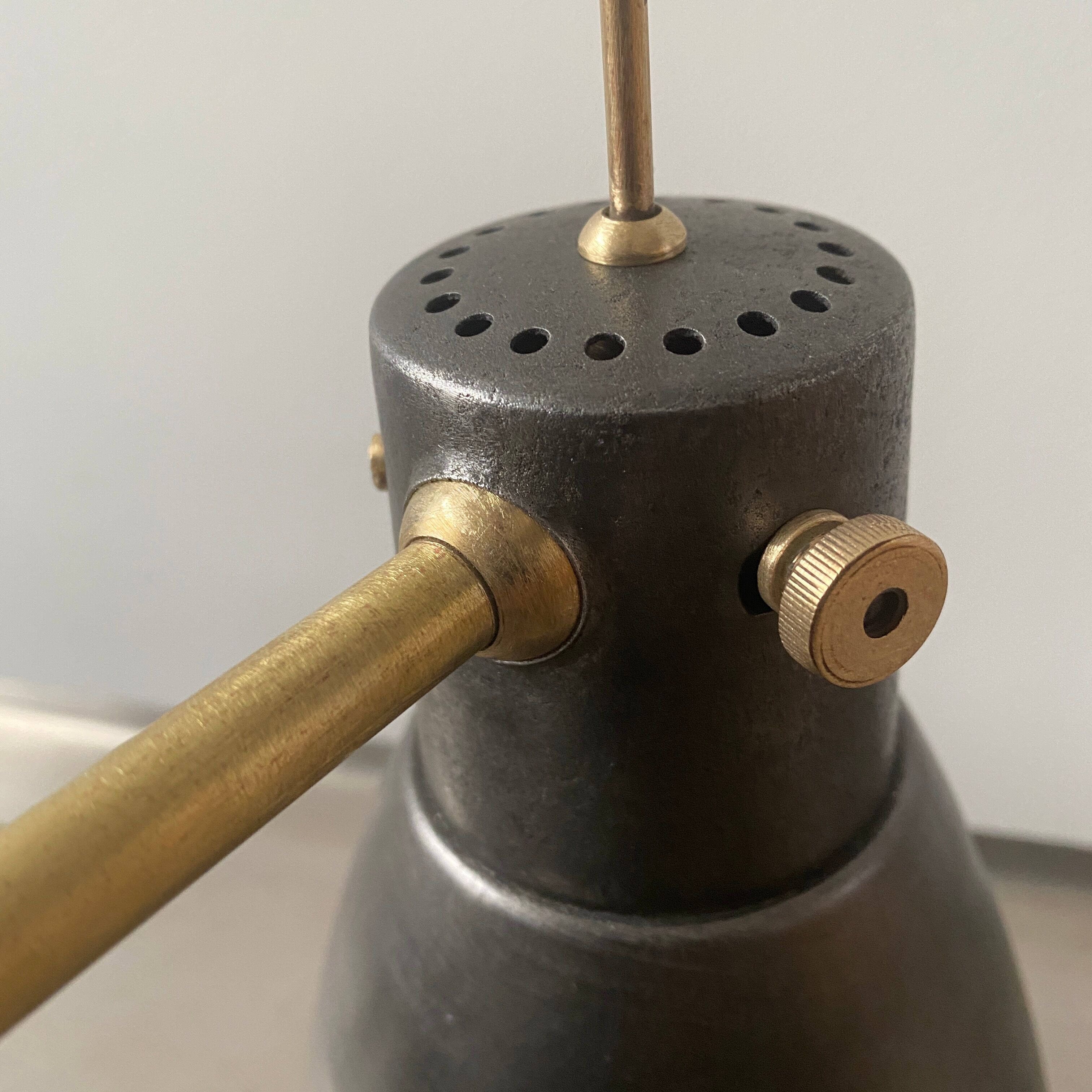 Lot 2 old industrial wall lamps