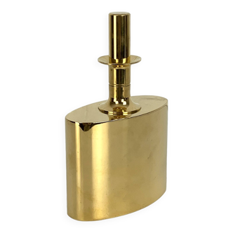 23 carat gold plated brass carafe, Pierre Forssell for Skultuna, 1960