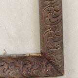 Old carved wooden frame 40x47cm