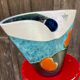 Modernist ceramic vase Elchinger, France vintage 1950 - 1960