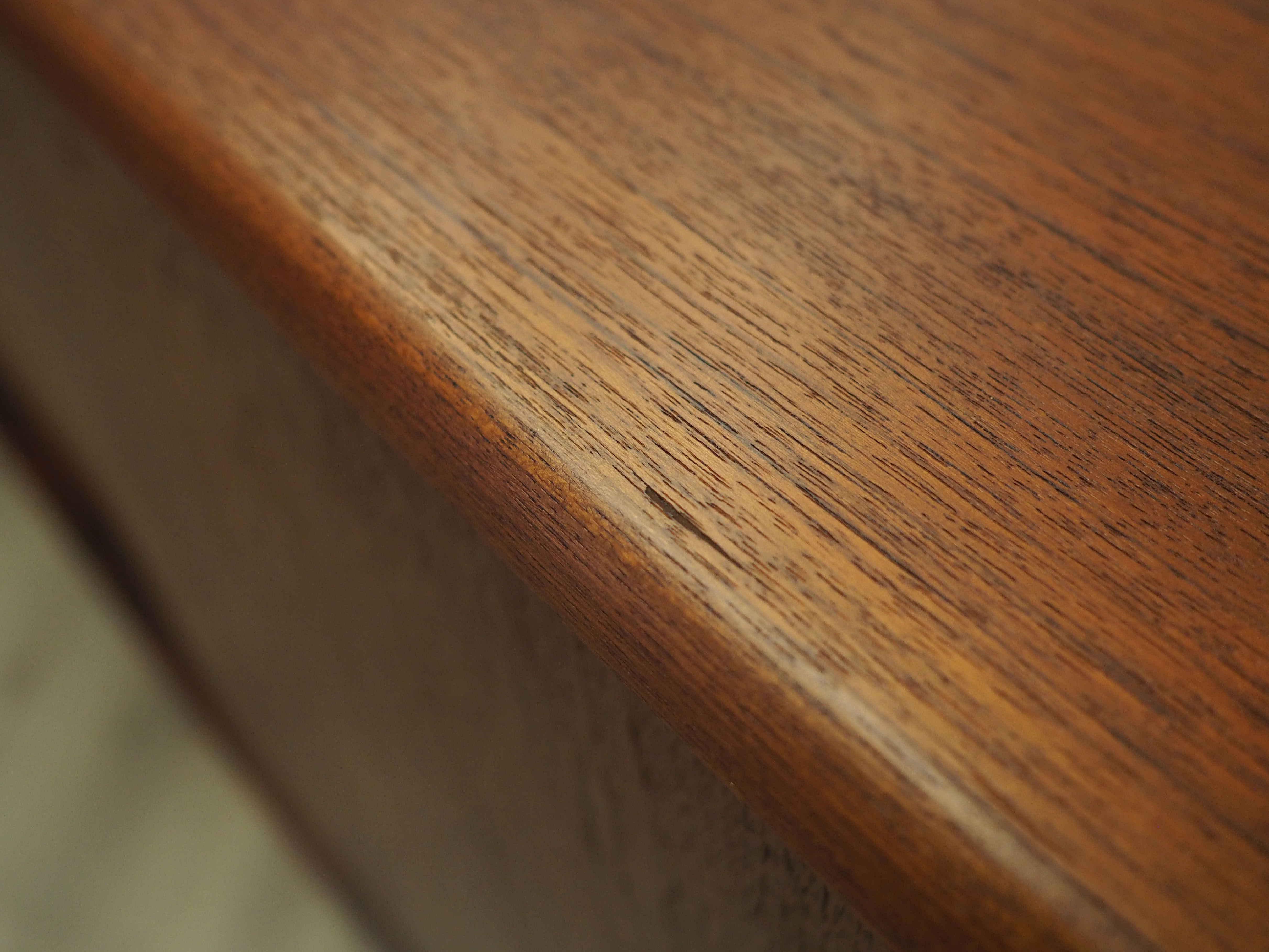 Enfilade en teck, design danois, années 1960, production: Danemark