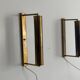 Pair of brass wall lights with adjustable heads from the mid-20th century, 1960, Germany.