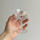 lot de 5 verres en verre