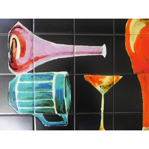 Vintage ceramic coffee table