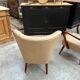 Pair of 60s cocktail armchairs