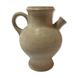 Enamelled sandstone jug