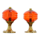 Pair of Design Glass Table Lamps, 1960s