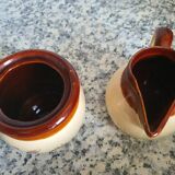 Kitchen pot and pitcher
