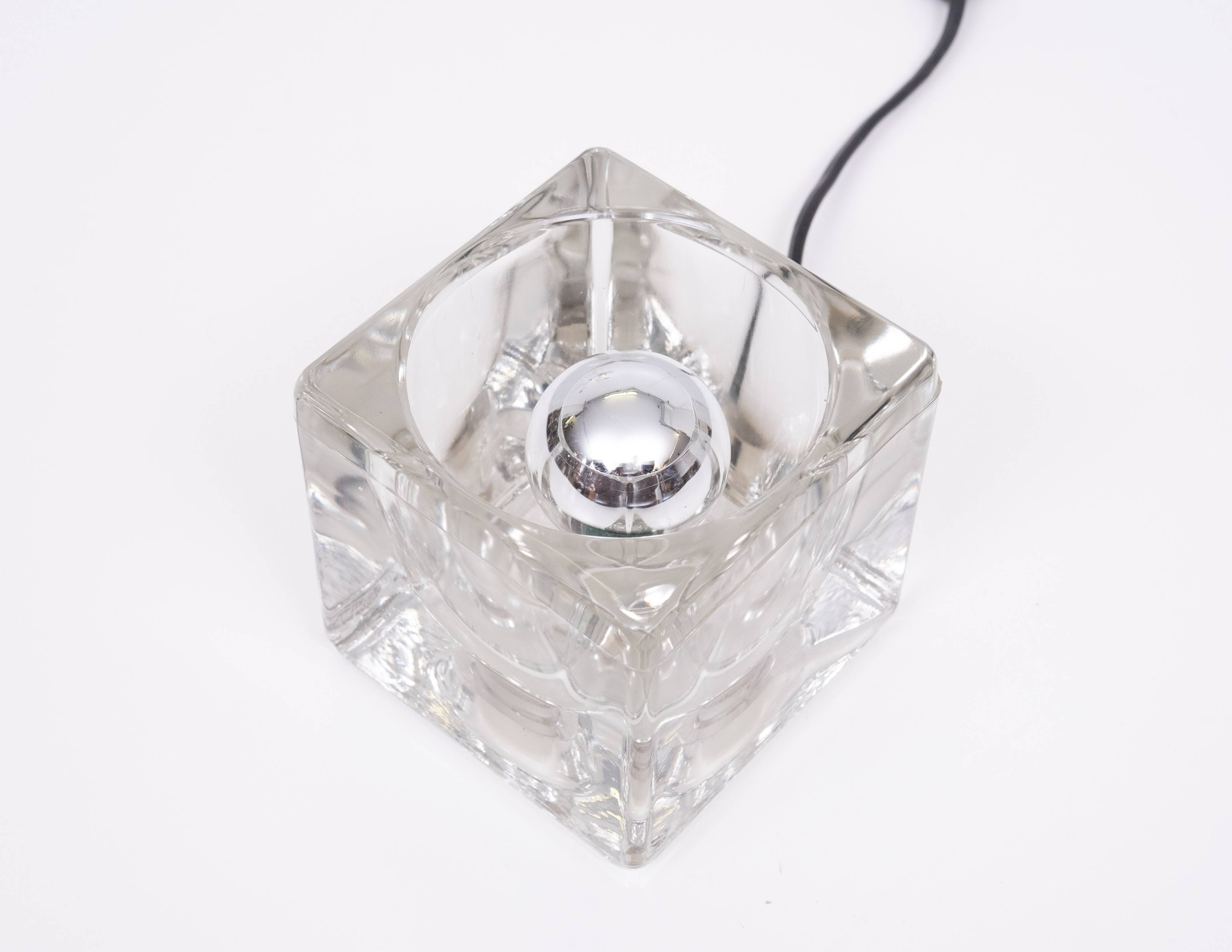 Peill & Putzler Cube Tube lamp Germany 1970s