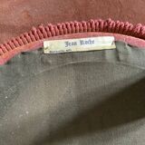 Vintage fringed pouf