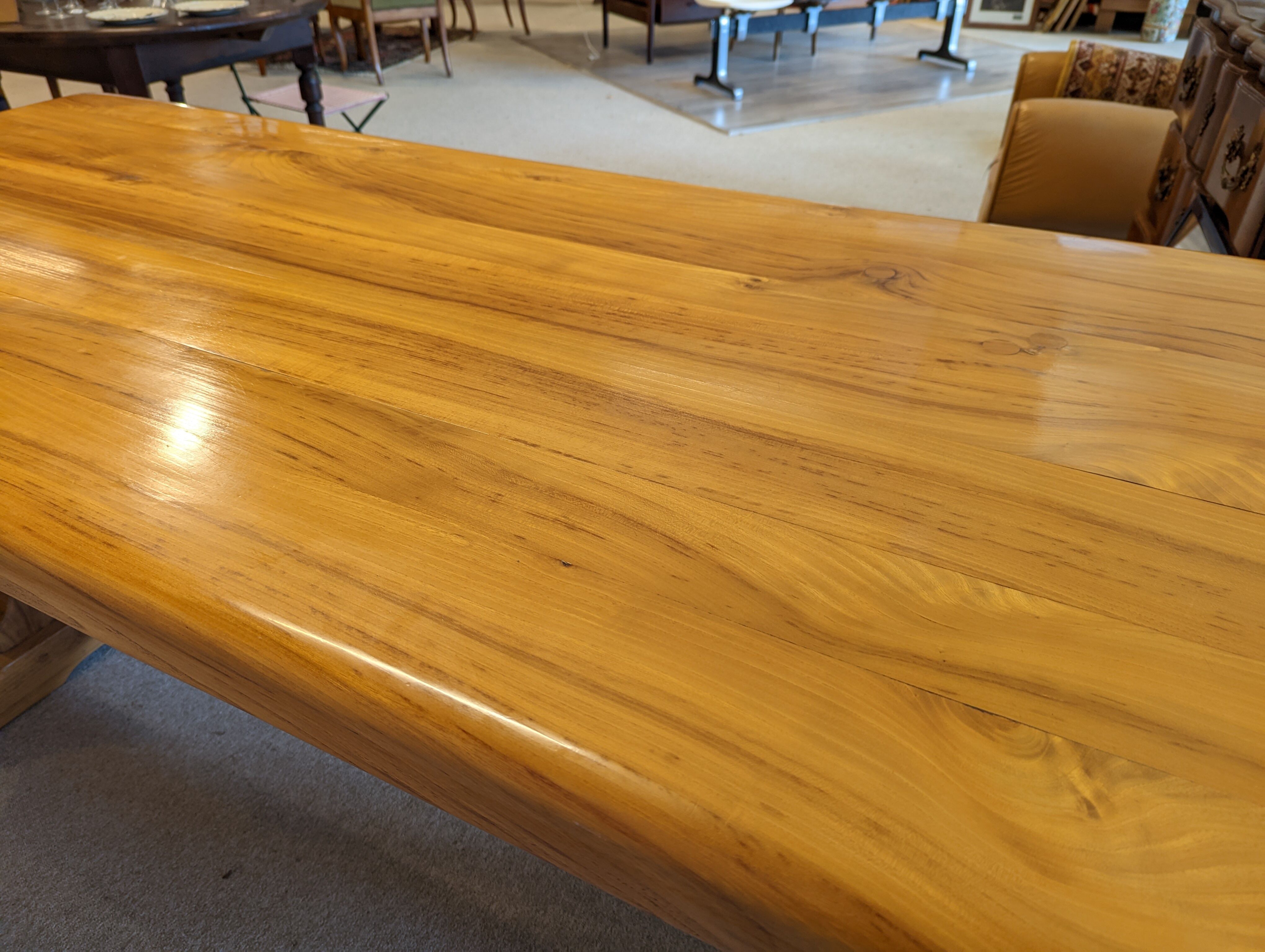 Elm monastery table