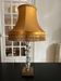 grande lampe en cristal et laiton