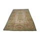 Antique Savonnerie French Carpet 1890 Handwoven Traditional French Antique Rug- 366x274cm